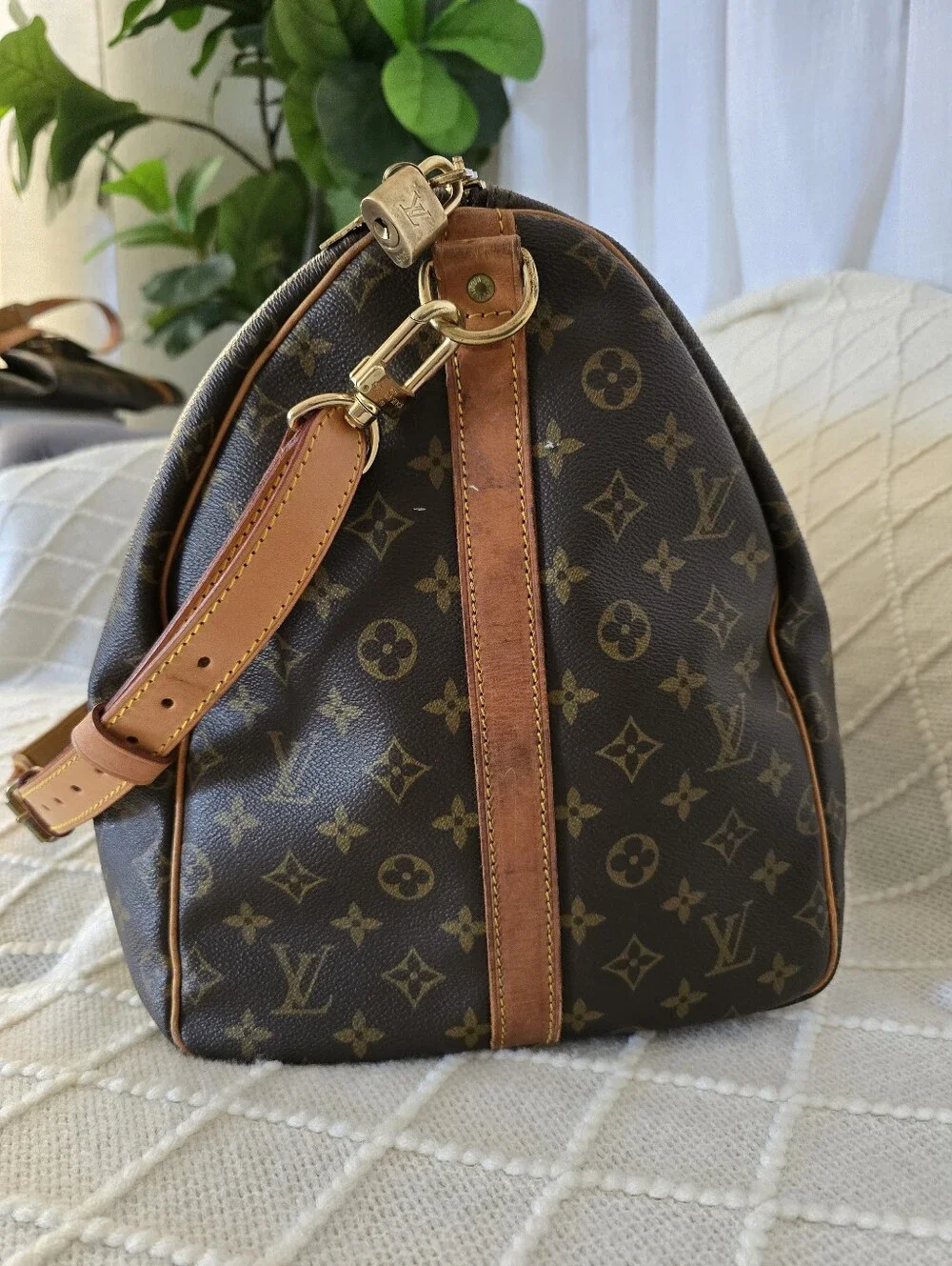 Louis Vuitton Monogram Keepall Bandoulière 55